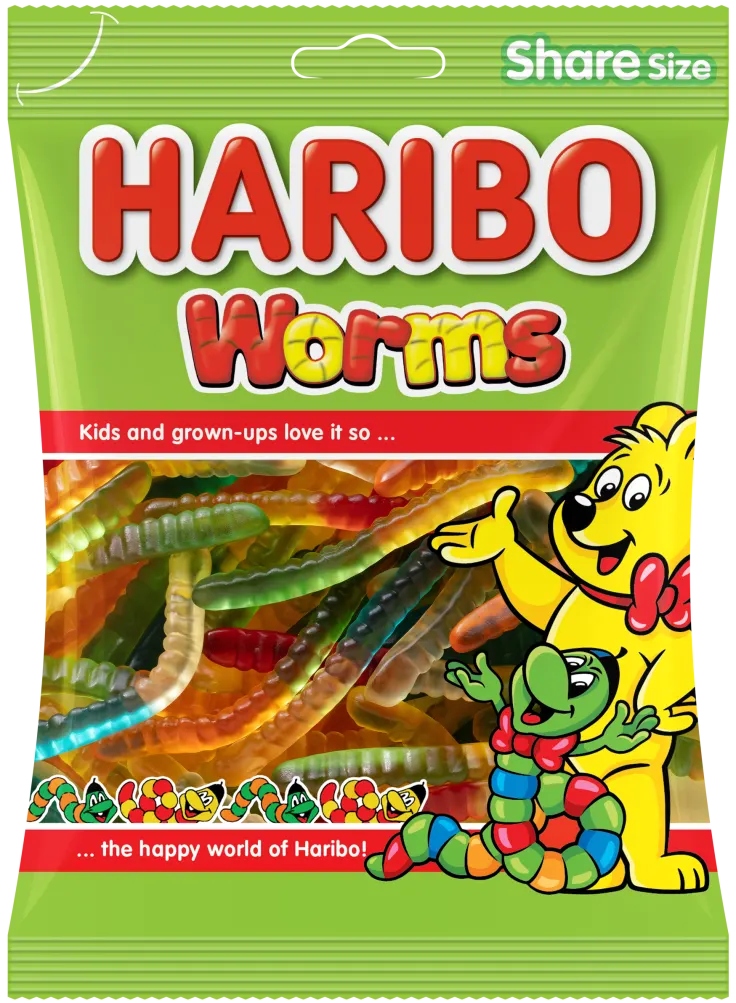Haribo Worms 160g