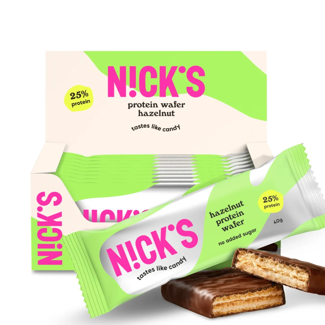 Nick's Protein Wafer Hazelnut 40g x 24szt