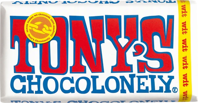 Tony's Chocolonely Wit 180g