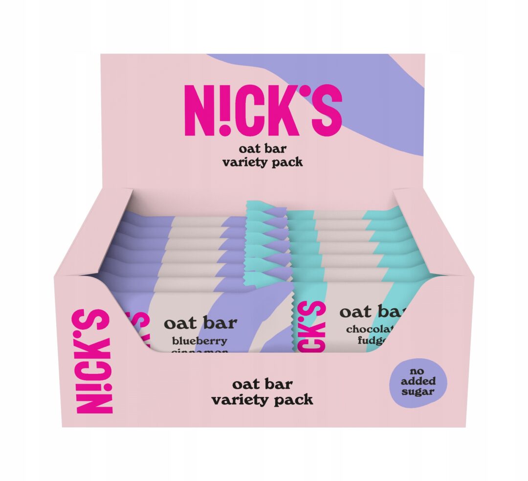 Nick's Oat Bar Variety Pack 35g x 12szt