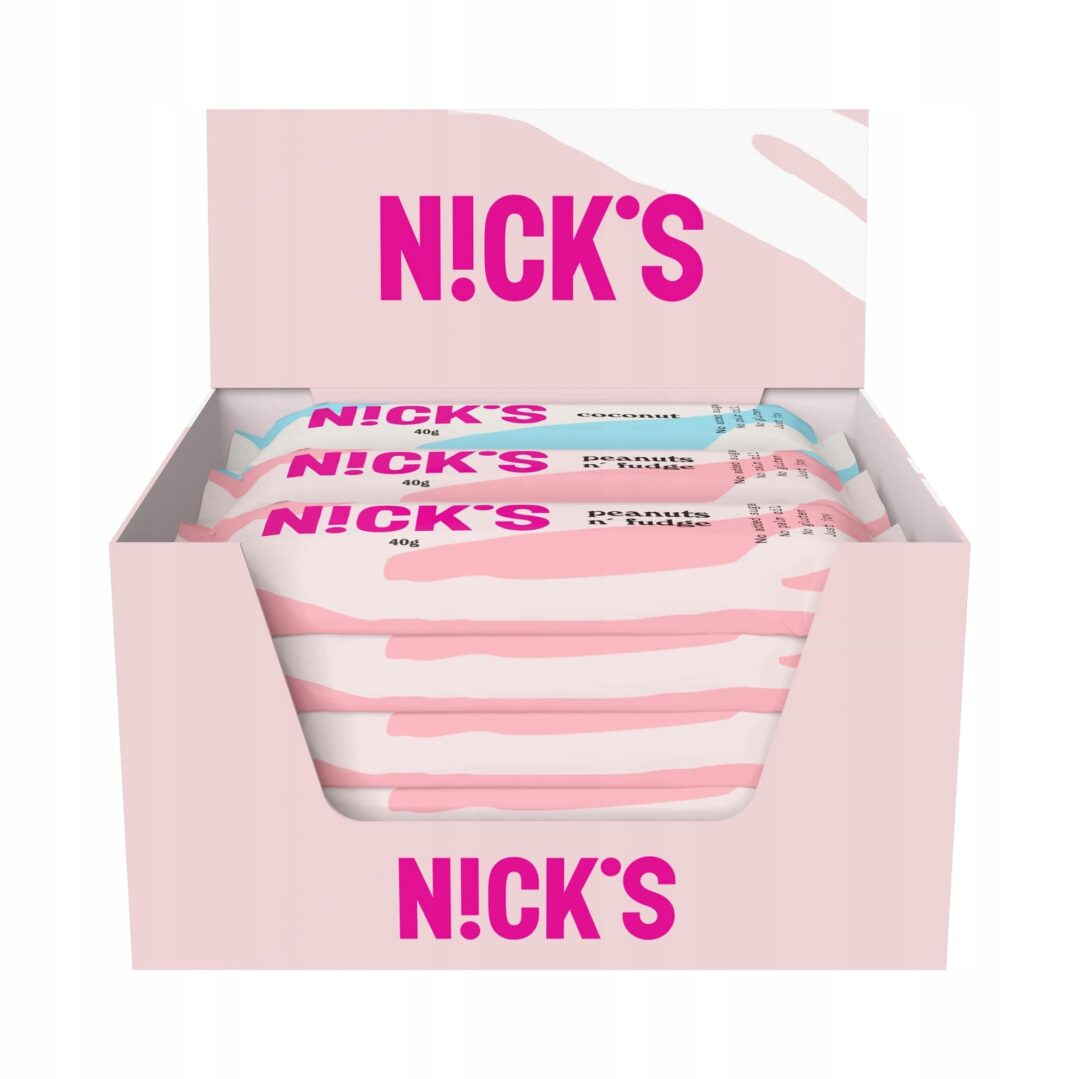 Nick's Mix Peanuts n`Fudge & Coconut 40g x 15szt