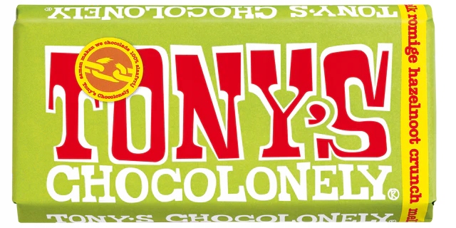 Tony's Chocolonely Hazelnoot Crunch 180g