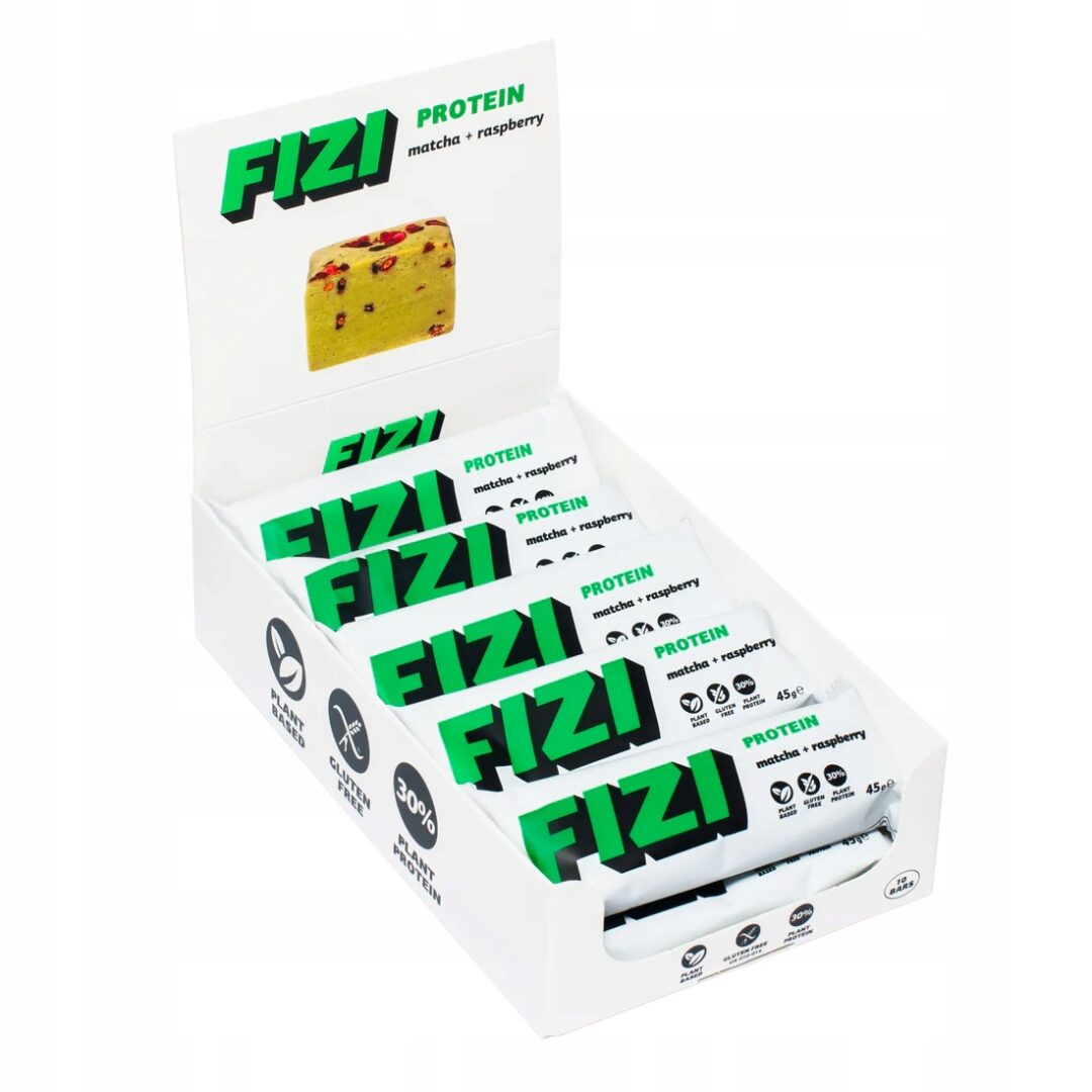 Fizi Protein Matcha + Raspberry 45g x 10szt
