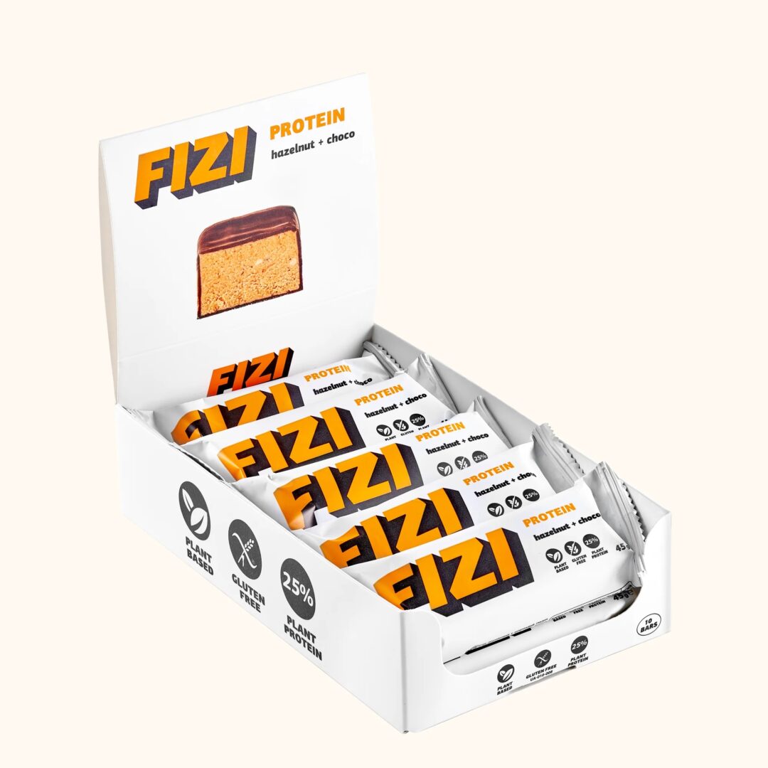 Fizi Protein Hazelnut + Choco 45g x 10szt