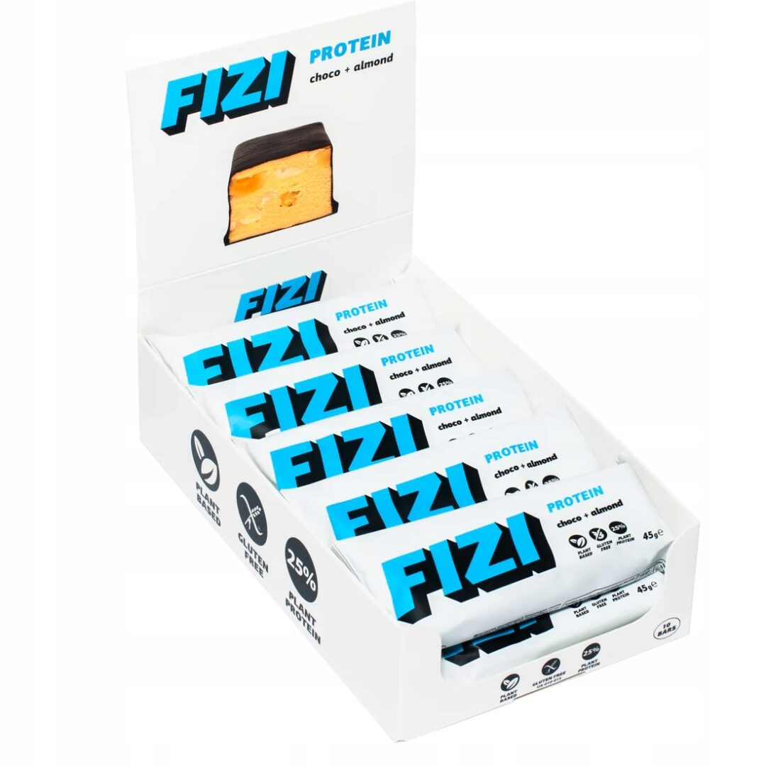 Fizi Protein Choco + Almond 45g x 10szt