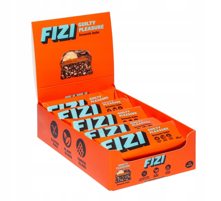 Fizi Guilty Pleasure Brownie Babe 45g x 10szt