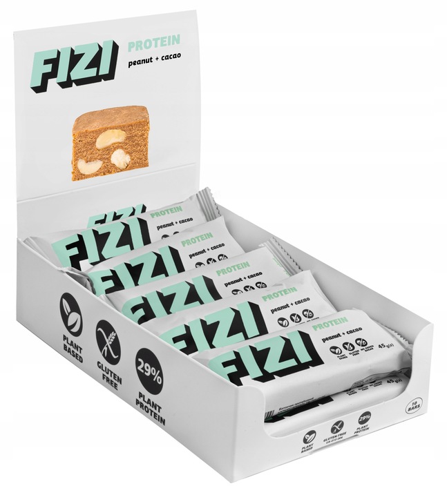 Fizi Protein Peanut + Cacao 45g x 10szt