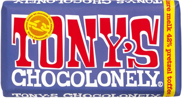 Tony's Chocolonely Pretzel Toffee 180g