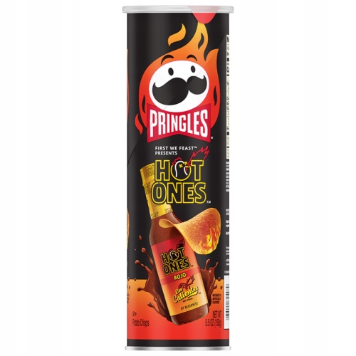 Pringles Hot Ones Rojo 156g