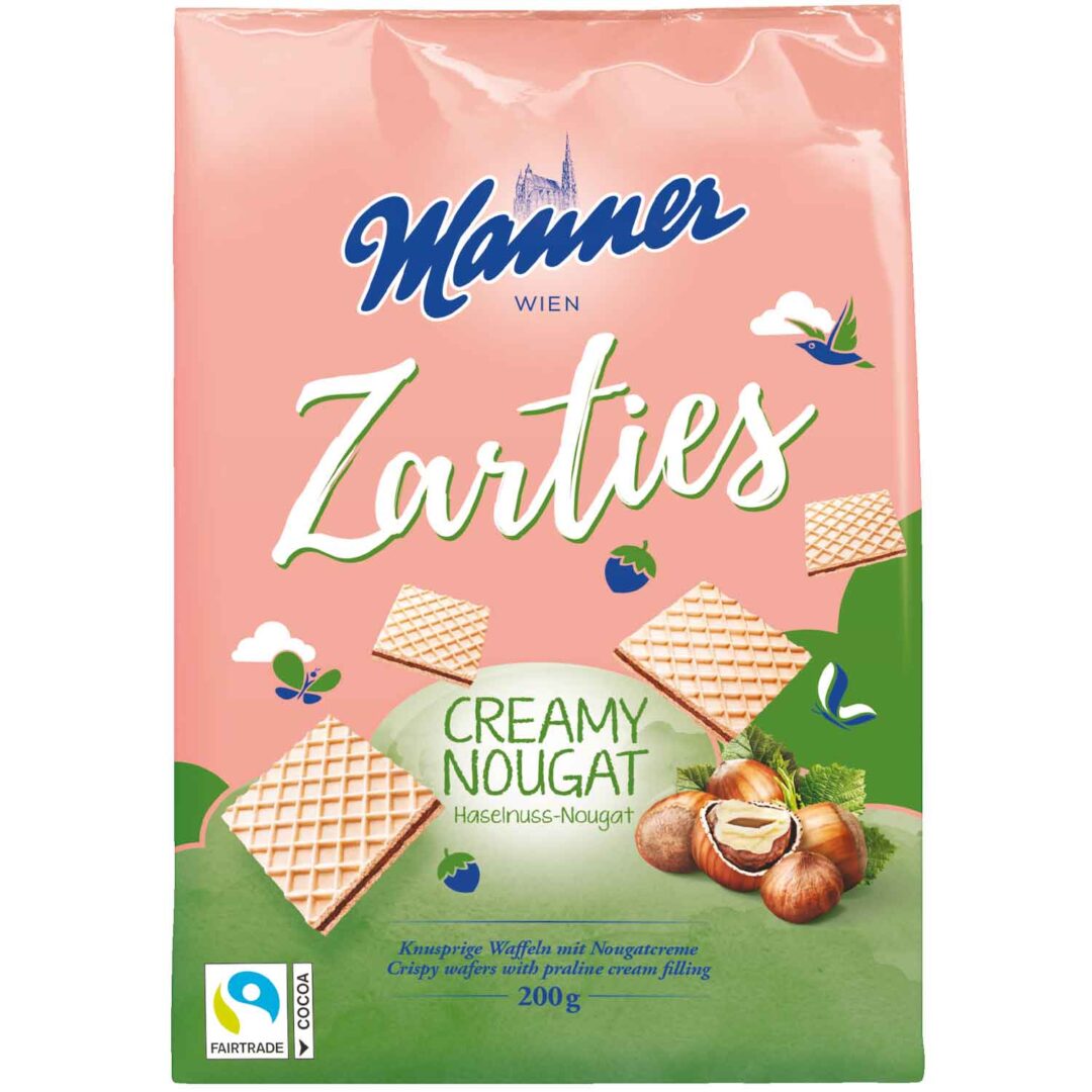 Manner Zarties Creamy Nougat 200g