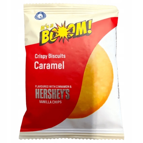 It's a Boom! Hershey's Crispy Biscuits Caramel 22g