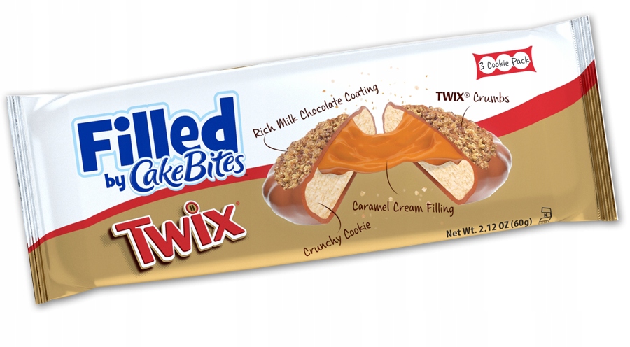 Twix Filled Cake Bites 60g