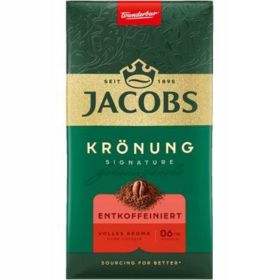 Jacobs Kronung Entkoffeiniert Bezkofeinowa 500g