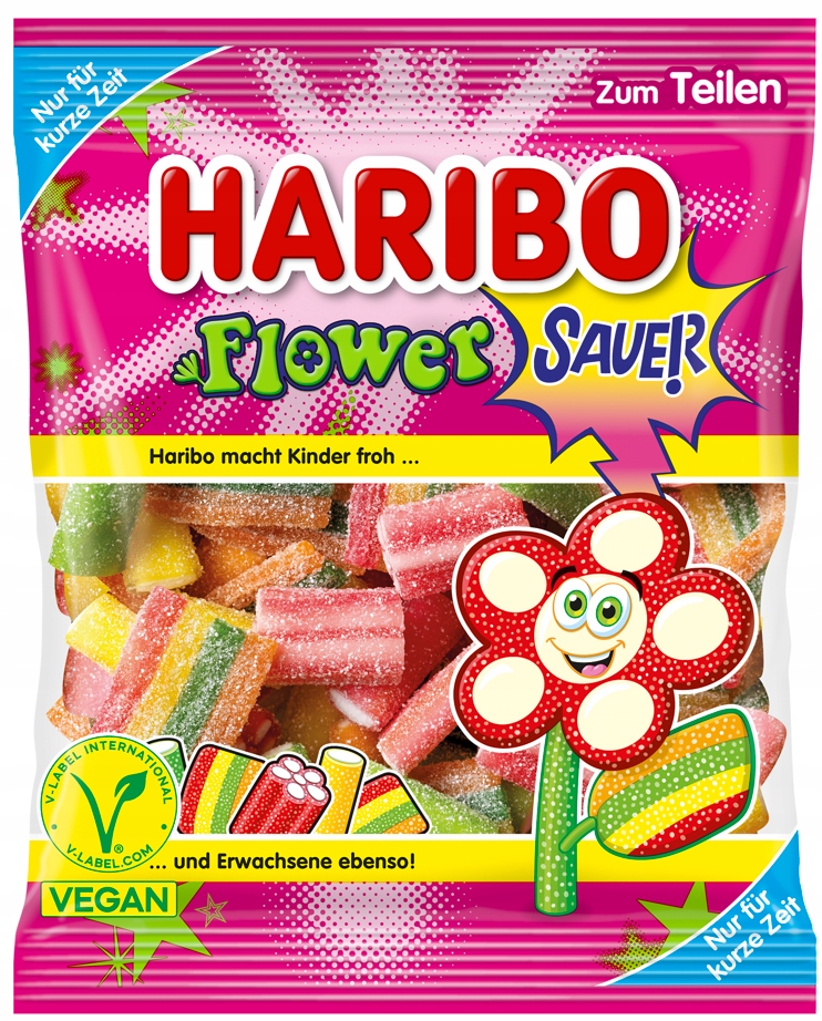 Haribo Flower Sauer 160g