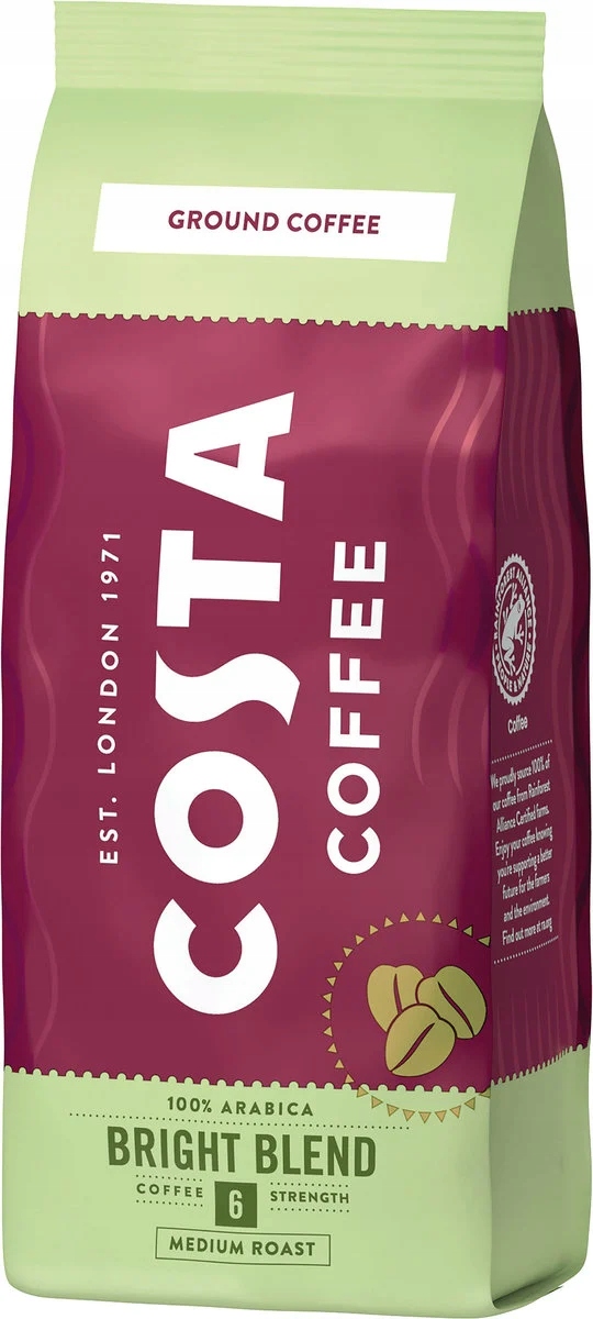 Costa Coffee Bright Blend Medium Roast 200g
