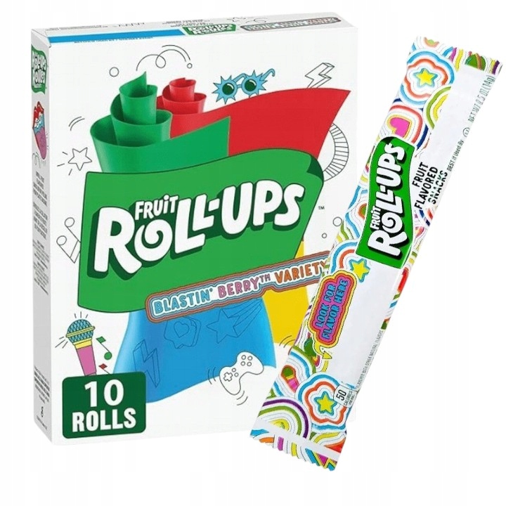 Fruit Roll-Ups Blastin Berry Variety 14g