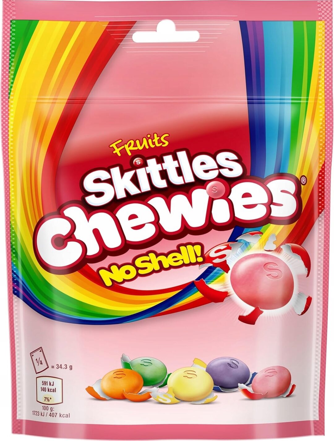 Skittles Chewies NoShell 137g