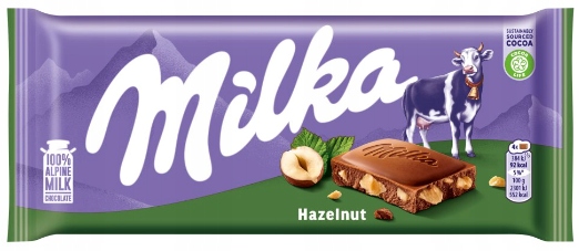 Milka Hazelnut 80g