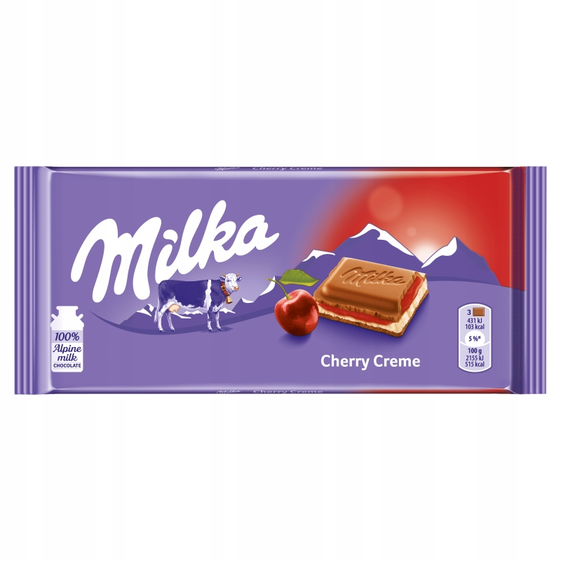 Milka Cherry Cream 100g