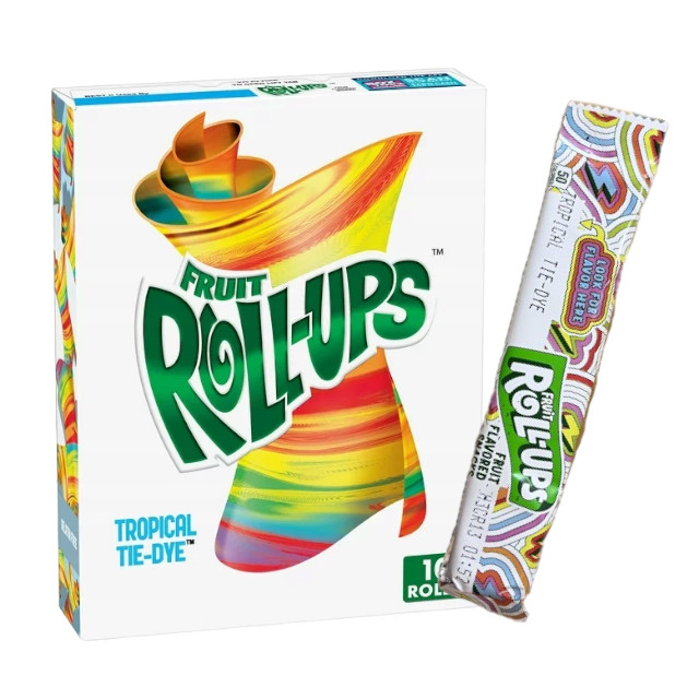 Fruit Roll-Ups Tropical Tie Dye 14g