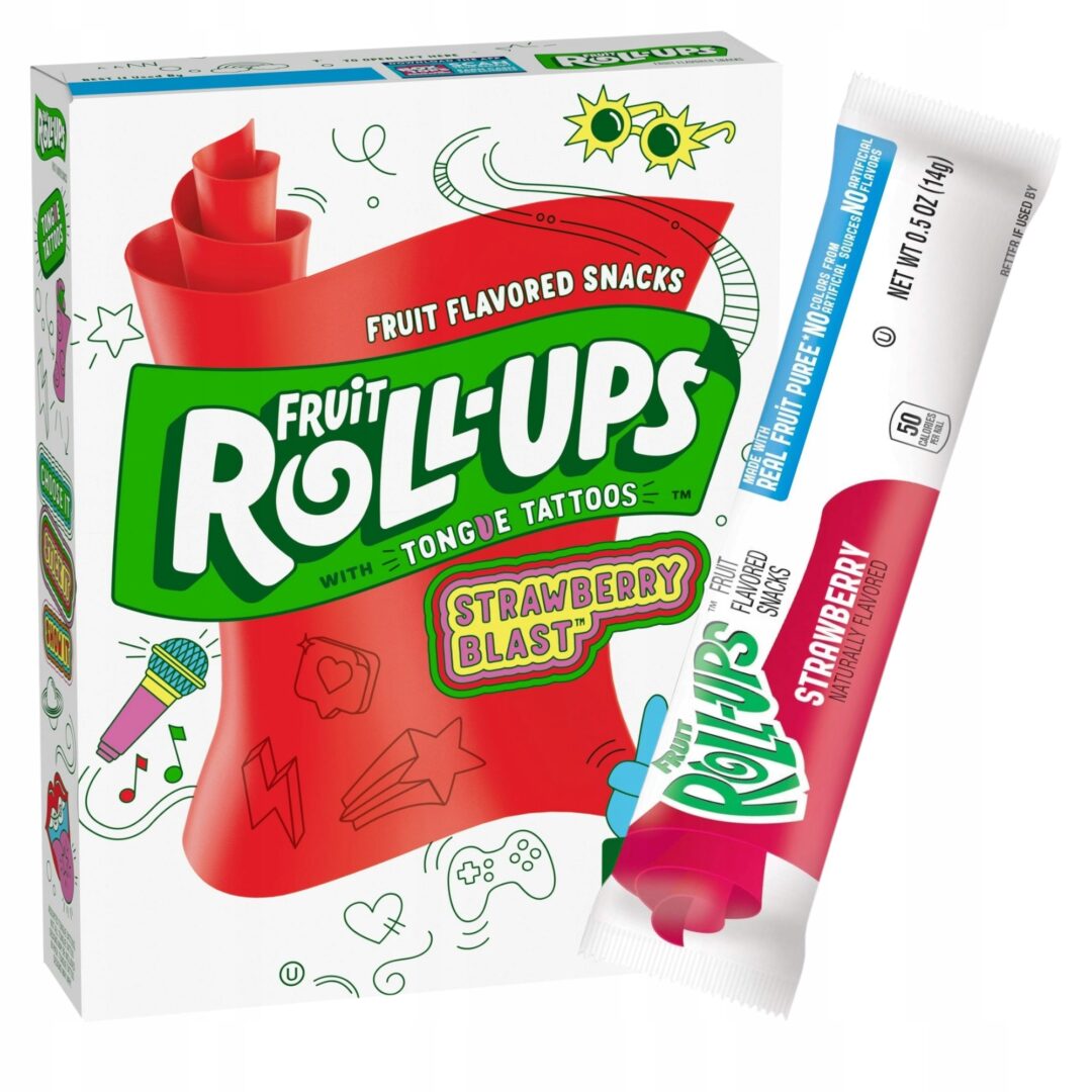 Fruit Roll-Ups Strawberry Blast 14g