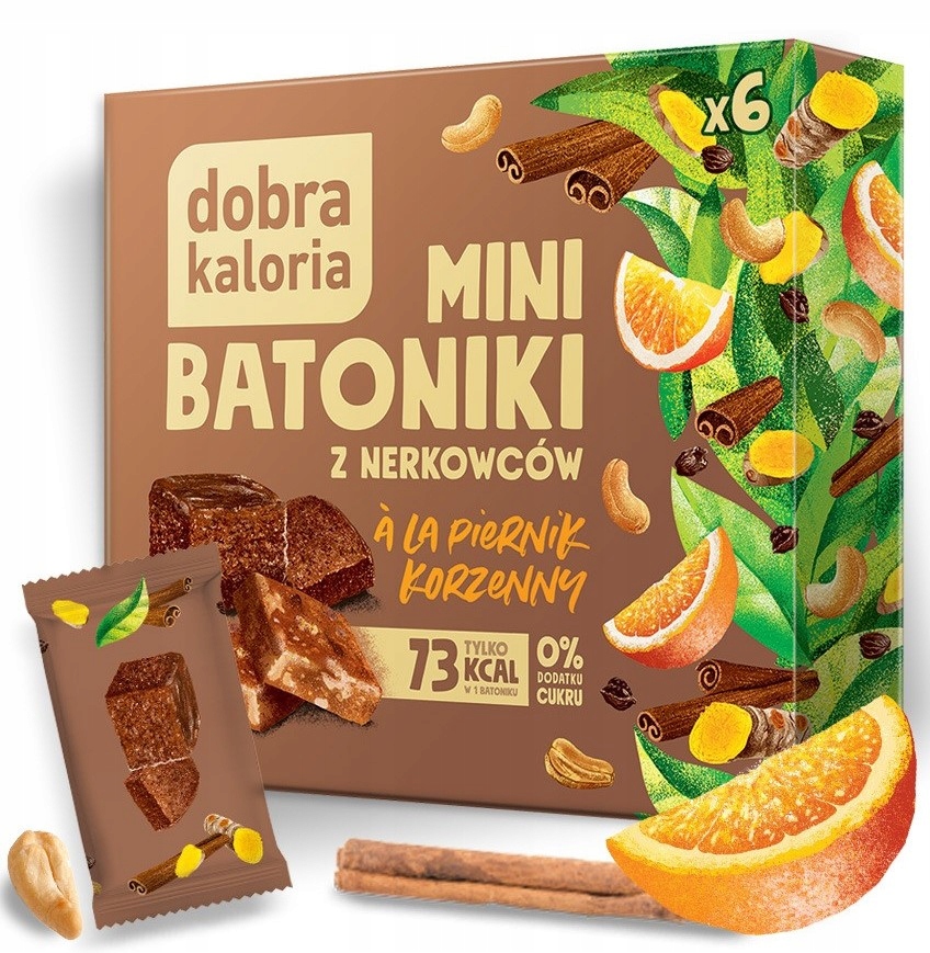 Dobra Kaloria Mini Batoniki A La Piernik Korzenny 102g