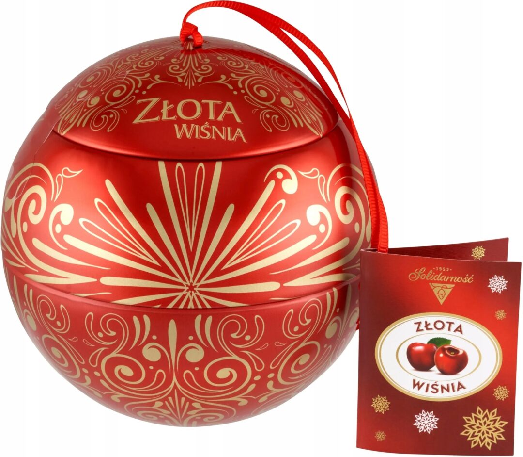 Solidarność Złota Wiśnia Bombka 146g