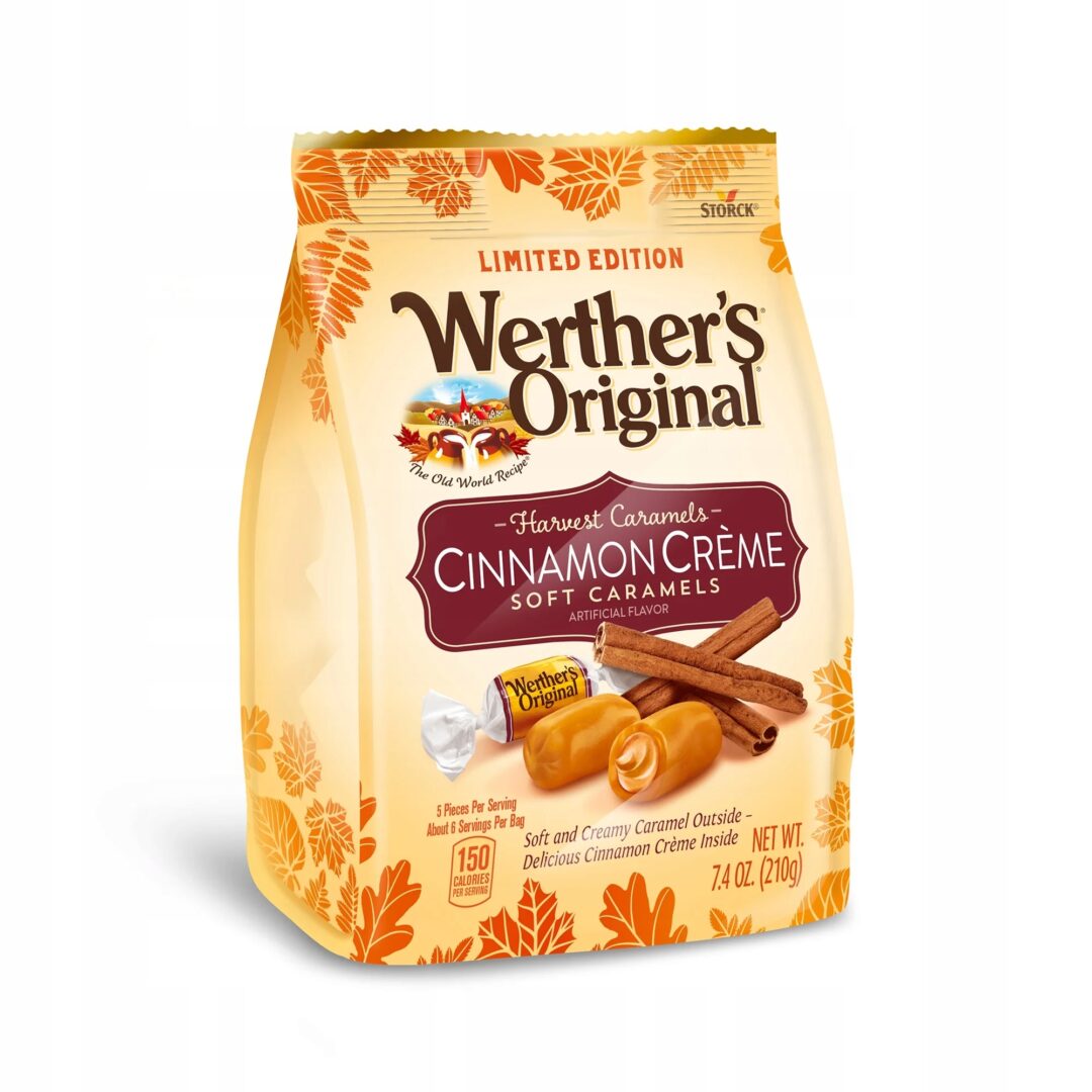 Werther's Original Cinnamon Creme Soft Caramels 210g