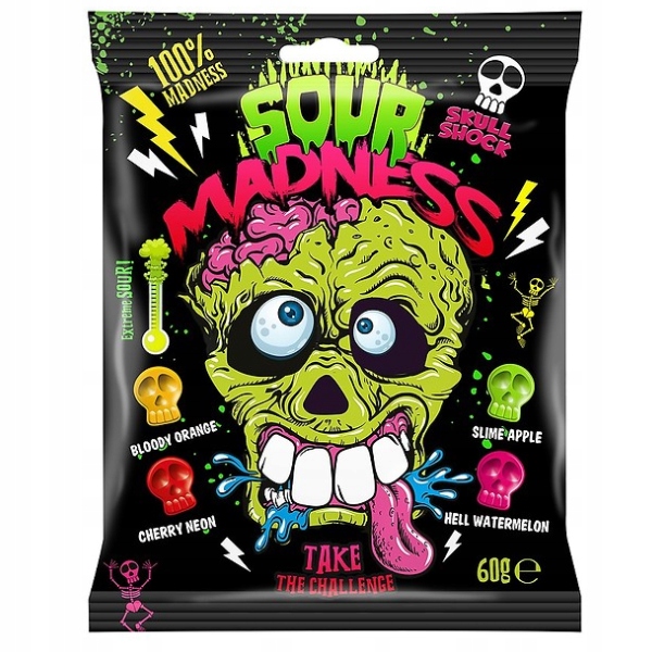 Argo Sour Madness Cukierki 60g