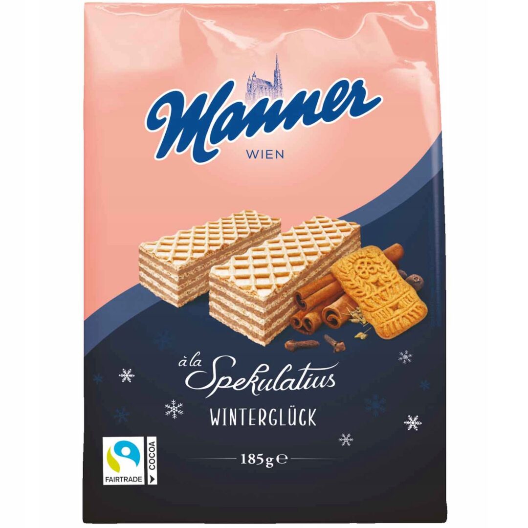 Manner Wafelki Piernikowe 185g