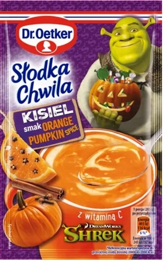Dr. Oetker Kisiel Orange Pumpkin Spice Shrek 30g
