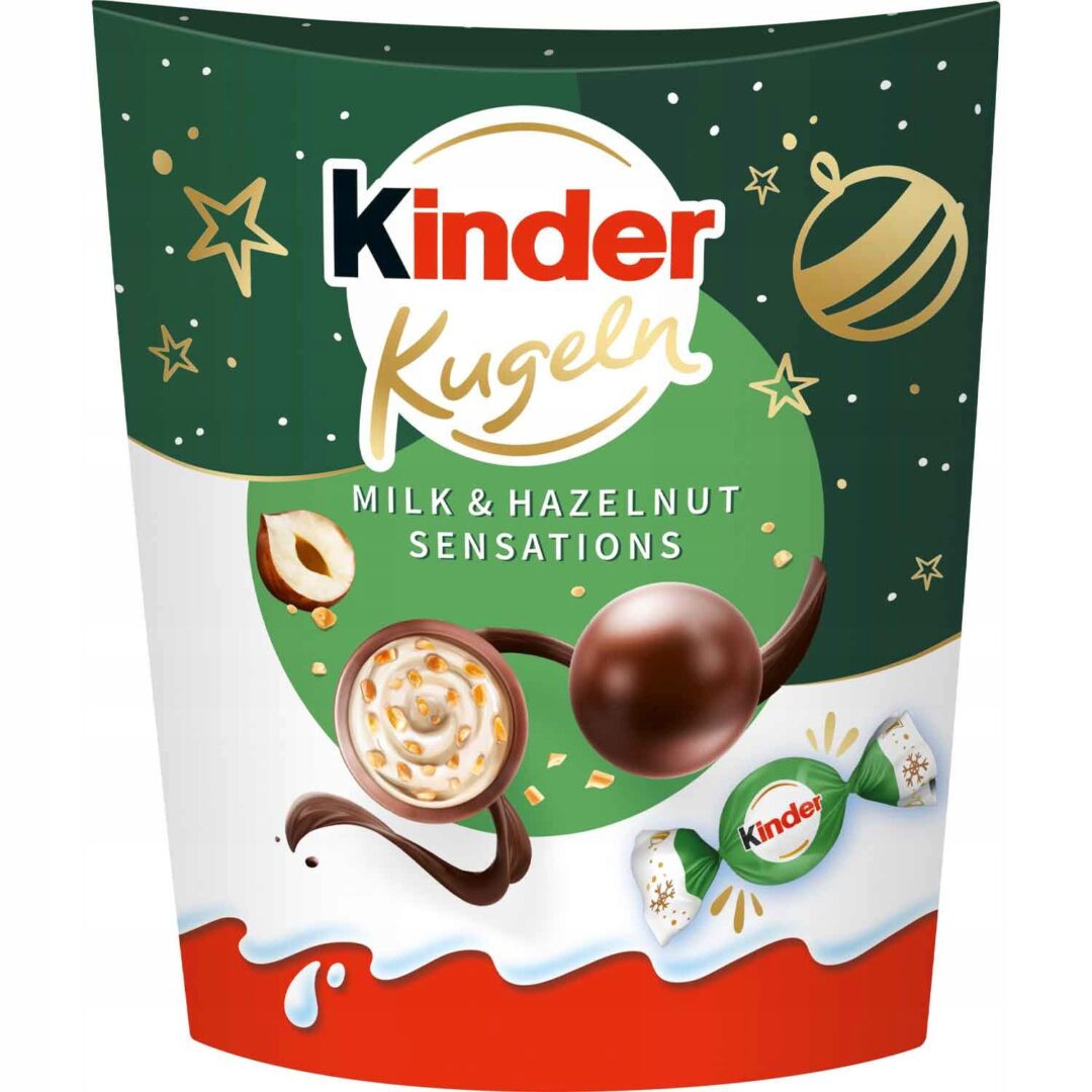 Kinder Kugeln Hazelnut Świąteczne 90g
