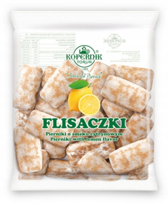 Kopernik Flisaczki Cytrynowe 153g