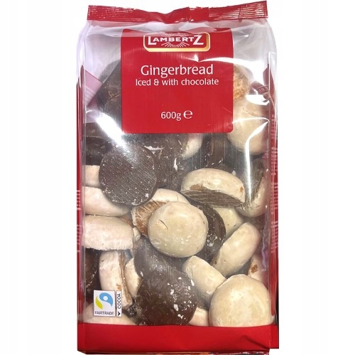 Lambertz Gingerbread Iced & with chocolate 600g