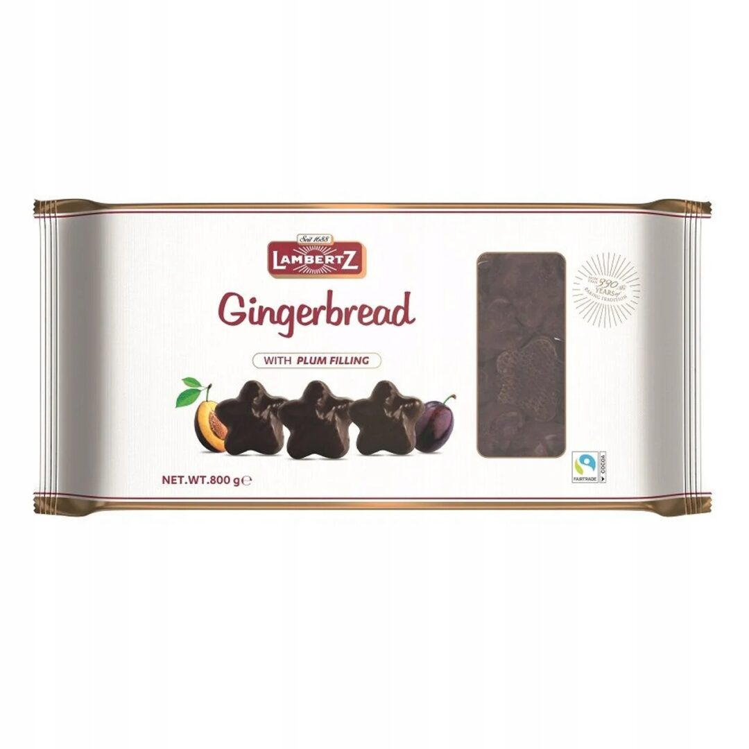 Lambertz Gingerbread With Plum Filling 800g