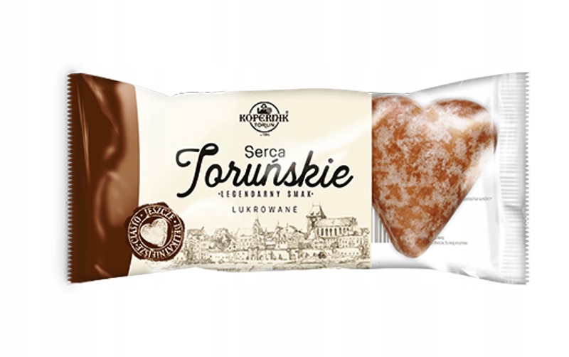 Kopernik Serca Toruńskie Lukrowane 120g