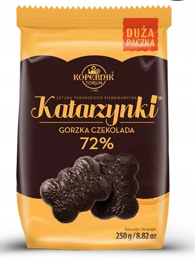 Kopernik Katarzynki Gorzka Czekolada 250g