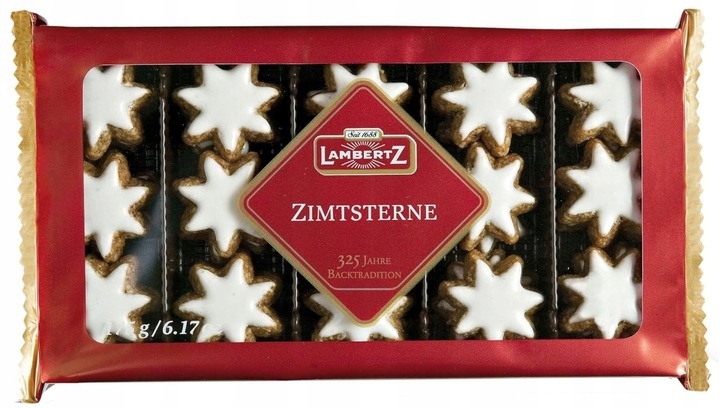 Lambertz Pierniki Cynamonowe Gwiazdki 175g