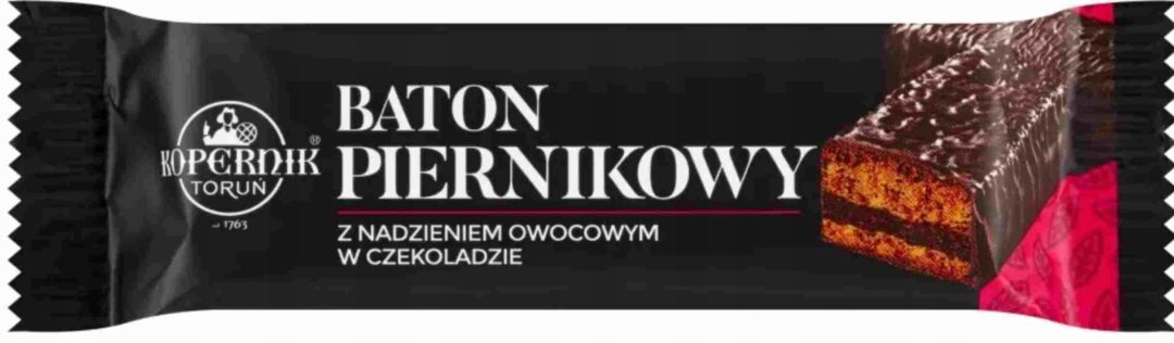 Kopernik Baton Piernikowy z Nadzieniem Owocowym w Czekoladzie 47g