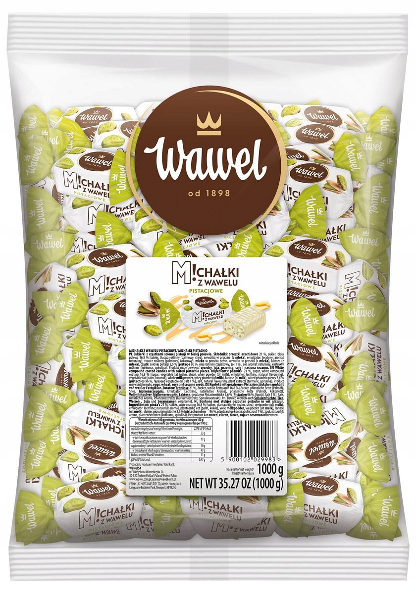 Wawel Michałki Pistacjowe 1kg