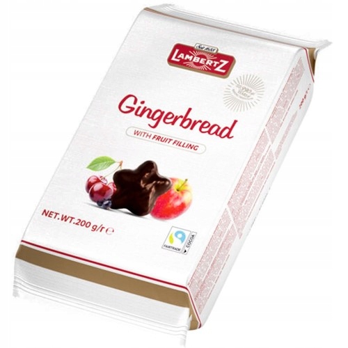 Lambertz Gingerbread With Fruit Filling 200g