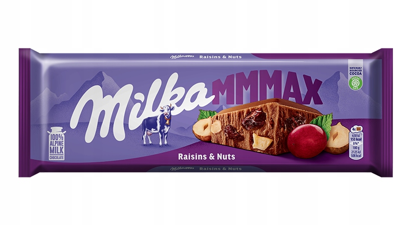 Milka MMMax Raisins & Nut 270g
