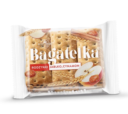 Kopernik Bagatelka Rodzynki i Jabłko Cynamon 135g