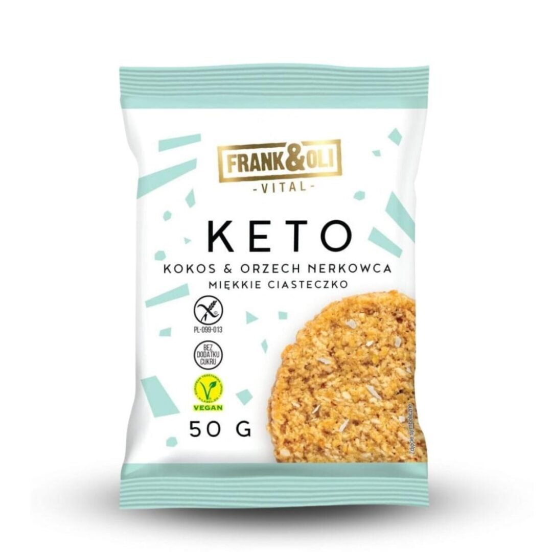 Frank&Oli Keto Keto Kokos i Orzech Nerkowca 50g