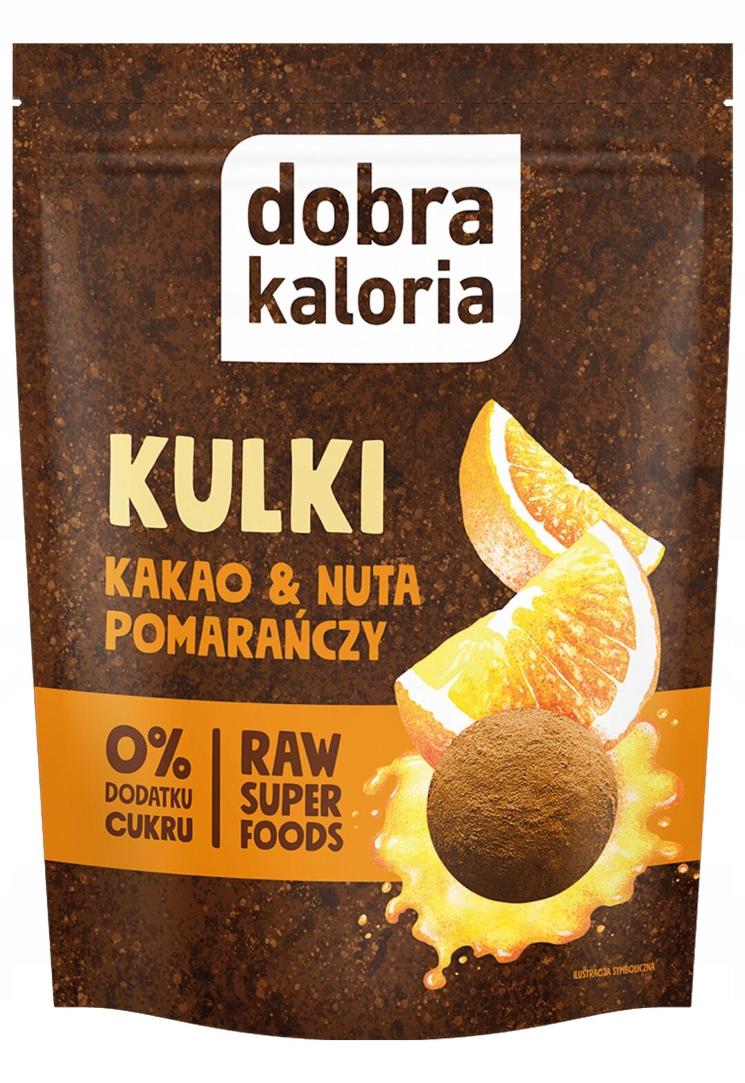 Dobra Kaloria Kulki Kakao Nuta Pomarańczy 65g
