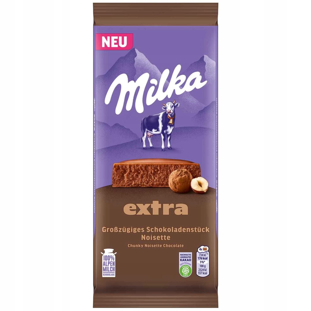 Milka Extra Noisette 190g