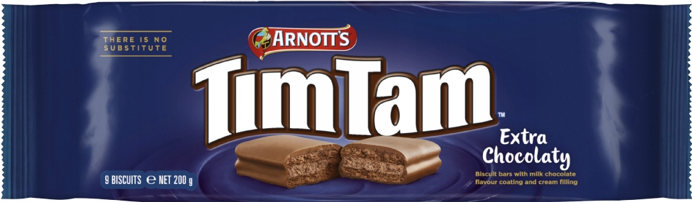 Arnotts Tim Tam Extra Chocolaty 200g