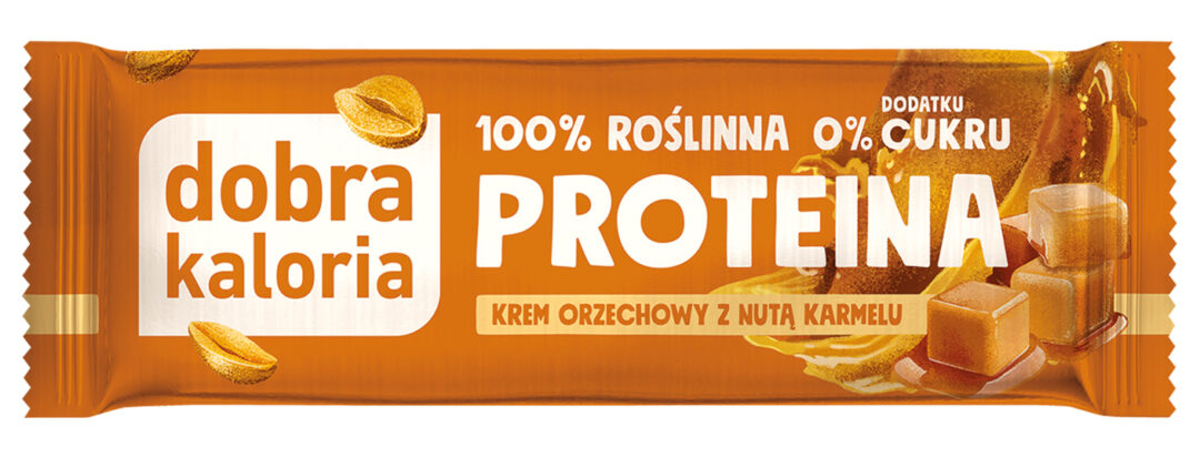 Dobra Kaloria Proteina Krem Orzechowy z Nutą Karmelu 42g