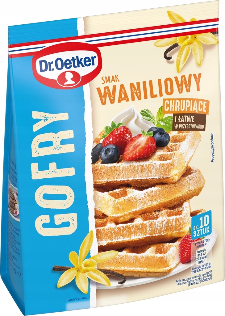 Dr. Oetker Mieszanka do Gofrów Waniliowych 320g