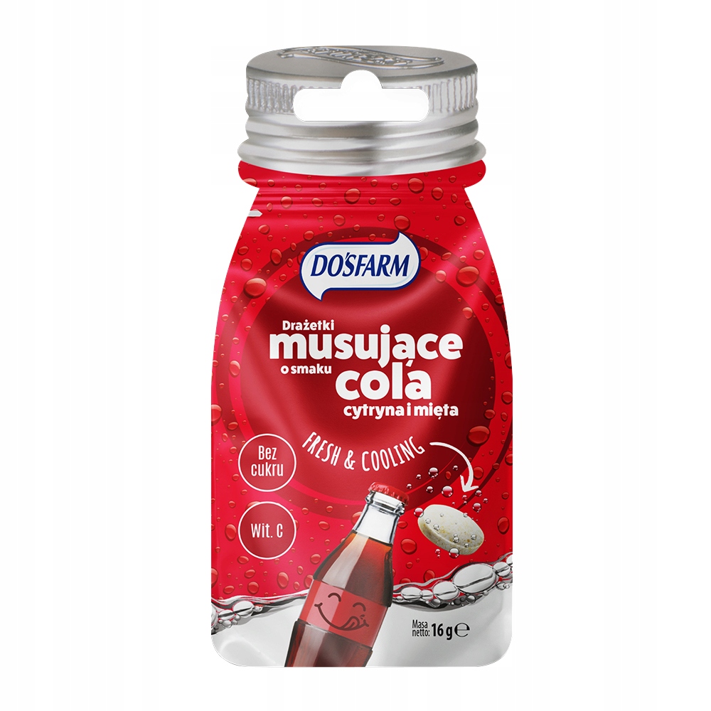 Dosfarm Drażetki Cola 16g